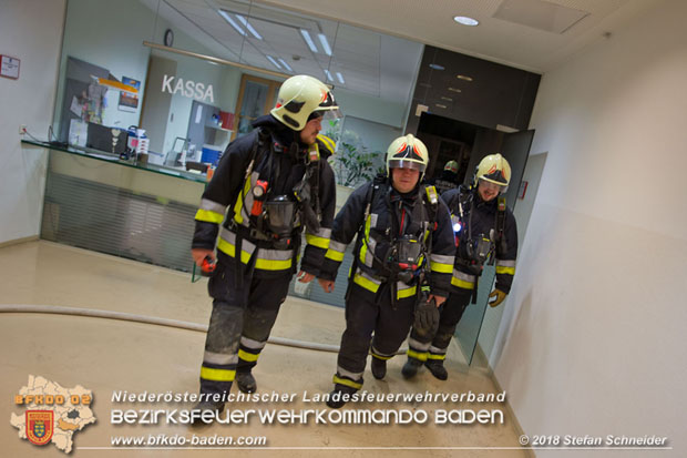 20180716 Brand im Rathaus Traiskirchen  Foto:  Stefan Schneider BFK BADEN