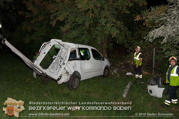 20180724 Verkehrsunfall auf der A2 beim Knoten Guntramsdorf RFb Wien  Foto: © Stefan Schneider