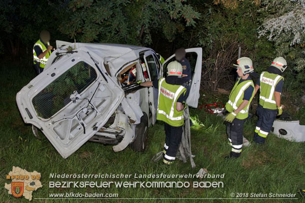 20180724 Verkehrsunfall auf der A2 beim Knoten Guntramsdorf RFb Wien  Foto: © Stefan Schneider