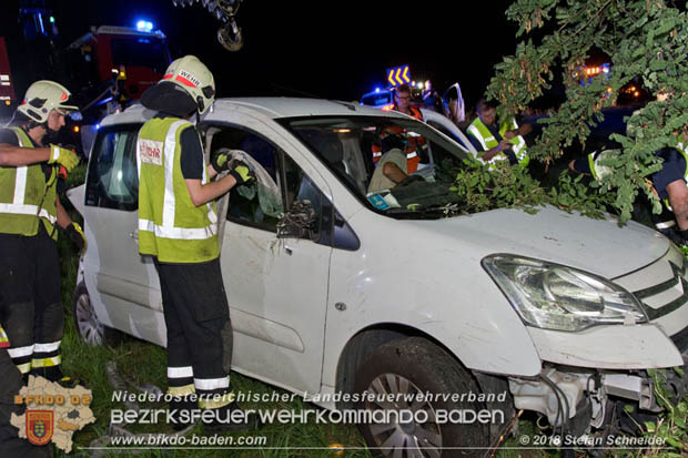 20180724 Verkehrsunfall auf der A2 beim Knoten Guntramsdorf RFb Wien  Foto: © Stefan Schneider