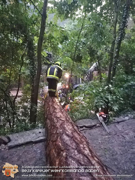 20180725 Unwetter ber Weissenbach a.d.Triesting  Foto:  FF Weissenbach