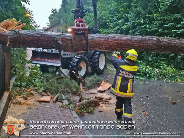 20180725 Unwetter über Weissenbach a.d.Triesting Foto: © FF Weissenbach 20180725 Unwetter über Weissenbach a.d.Triesting Foto: © FF Weissenbach