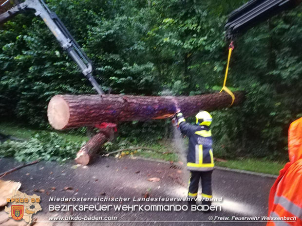 20180725 Unwetter ber Weissenbach a.d.Triesting  Foto:  FF Weissenbach