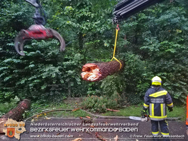 20180725 Unwetter ber Weissenbach a.d.Triesting  Foto:  FF Weissenbach