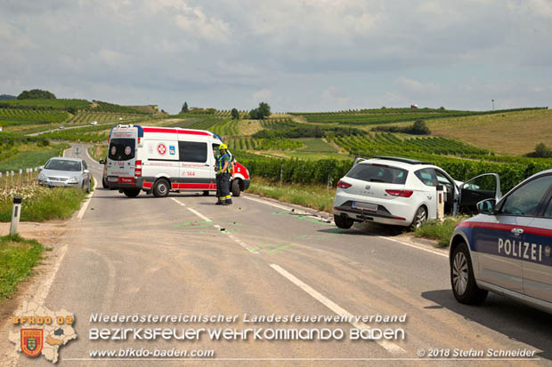 20180726 Verkehrsunfall auf der Weinbergstrae Pfaffsttten  Foto:  Stefan Schneider