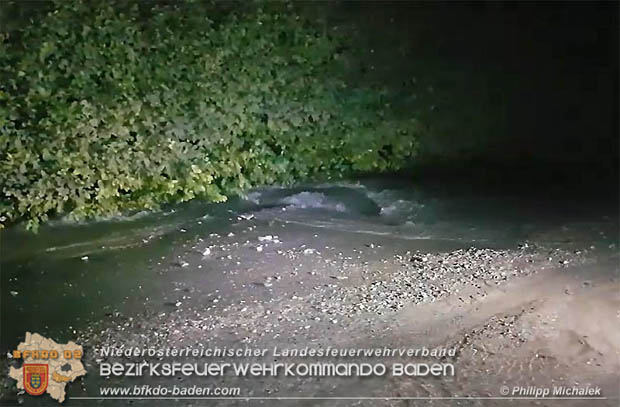 20180809 Kleingartensiedlung in Traiskirchen nach Wasserrohrbruch berflutet  Foto:  Philipp Michalek 