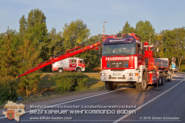 20180809 Kleingartensiedlung in Traiskirchen nach Wasserrohrbruch berflutet  Foto:  Stefan Schneider