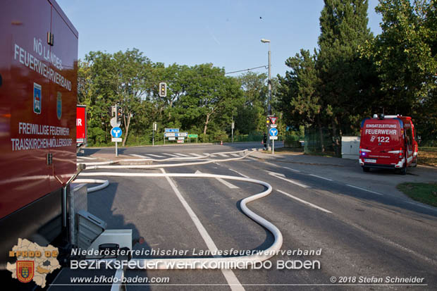 20180809 Kleingartensiedlung in Traiskirchen nach Wasserrohrbruch berflutet Foto:  Stefan Schneider