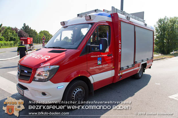 20180809 Kleingartensiedlung in Traiskirchen nach Wasserrohrbruch berflutet Foto:  Stefan Schneider