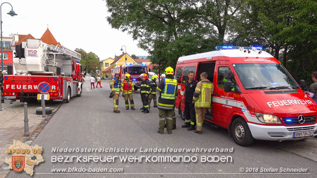 20180907 Brand im Wasserschloss Kottingbrunn  Foto: © Stefan Schneider