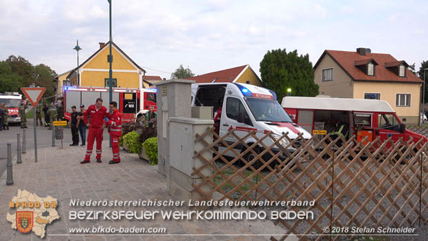 20180907 Brand im Wasserschloss Kottingbrunn  Foto: © Stefan Schneider