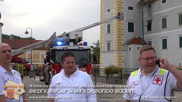 20180907 Brand im Wasserschloss Kottingbrunn  Foto: © Stefan Schneider