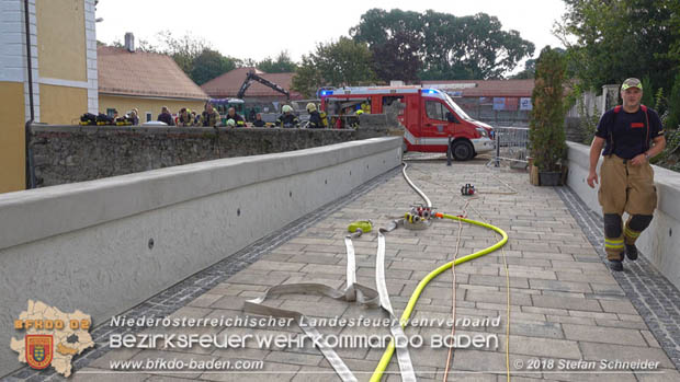 20180907 Brand im Wasserschloss Kottingbrunn Foto: © Stefan Schneider 20180907 Brand im Wasserschloss Kottingbrunn Foto: © Stefan Schneider
