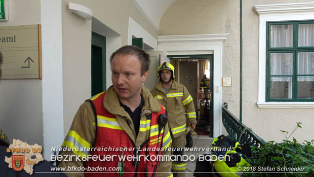 20180907 Brand im Wasserschloss Kottingbrunn  Foto: © Stefan Schneider