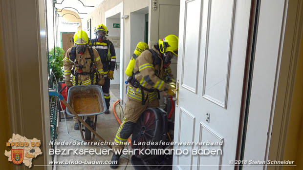 20180907 Brand im Wasserschloss Kottingbrunn  Foto: © Stefan Schneider