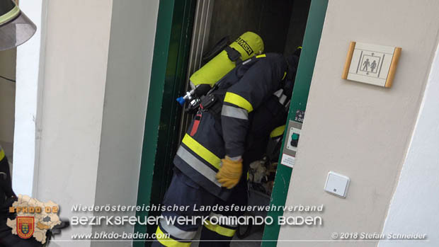 20180907 Brand im Wasserschloss Kottingbrunn  Foto: © Stefan Schneider