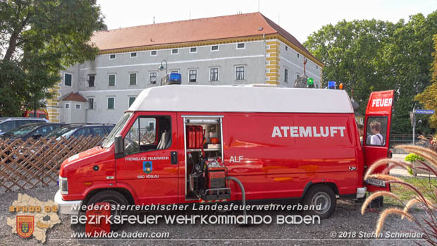 20180907 Brand im Wasserschloss Kottingbrunn  Foto: © Stefan Schneider