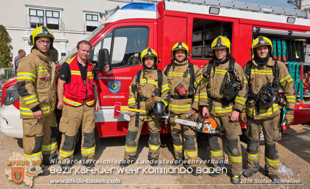 20180907 Brand im Wasserschloss Kottingbrunn  Foto: © Stefan Schneider