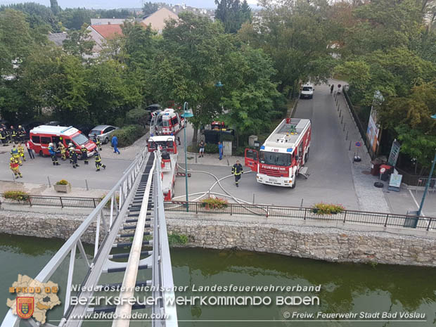 20180907 Brand im Wasserschloss Kottingbrunn  Foto: © Philipp Michalek