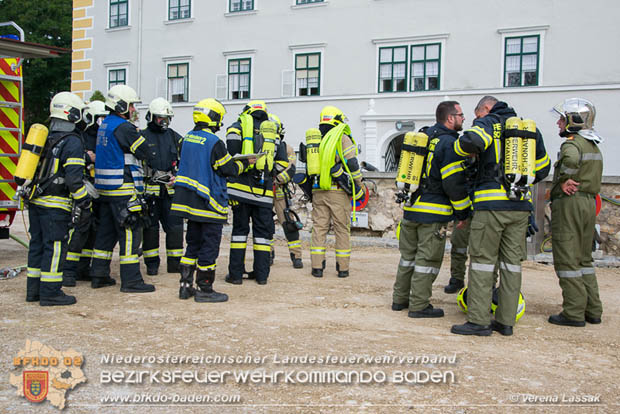 20180907 Brand im Wasserschloss Kottingbrunn  Foto: © Verena Lassak