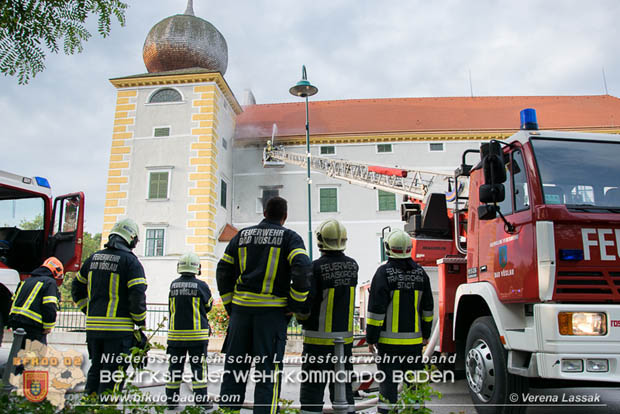 20180907 Brand im Wasserschloss Kottingbrunn  Foto: © Verena Lassak