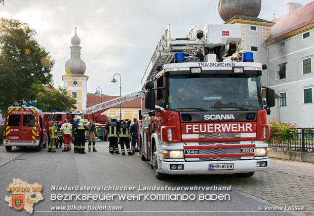 20180907 Brand im Wasserschloss Kottingbrunn  Foto: © Verena Lassak