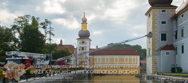 20180907 Brand im Wasserschloss Kottingbrunn Foto: © Verena Lassak 20180907 Brand im Wasserschloss Kottingbrunn Foto: © Verena Lassak