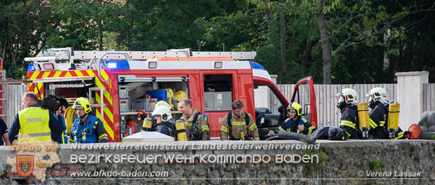 20180907 Brand im Wasserschloss Kottingbrunn  Foto: © Stefan Schneider