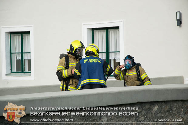 20180907 Brand im Wasserschloss Kottingbrunn  Foto: © Verena Lassak