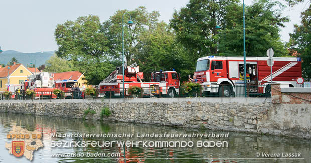 20180907 Brand im Wasserschloss Kottingbrunn  Foto: © Verena Lassak