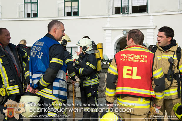 20180907 Brand im Wasserschloss Kottingbrunn  Foto: © Verena Lassak