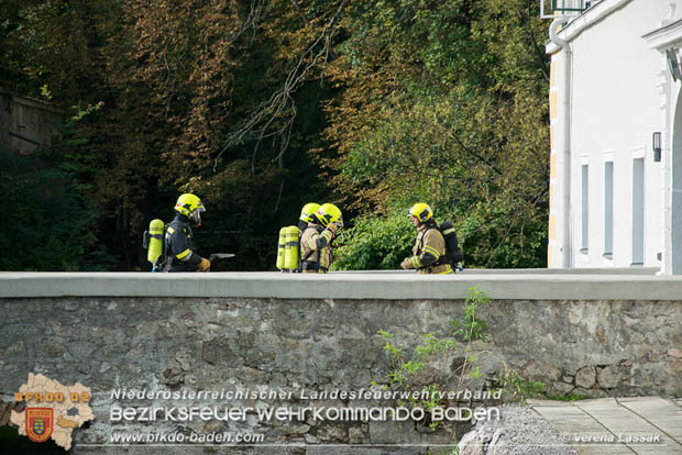 20180907 Brand im Wasserschloss Kottingbrunn  Foto: © Verena Lassak