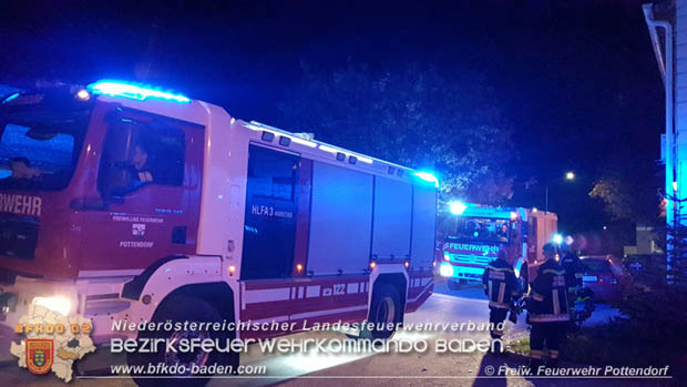20181009 "Messerscharfer Krbis im Backrohr sorgte fr Feuerwehreinsatz  Foto:  Freiwillige Feuerwehr Pottendorf