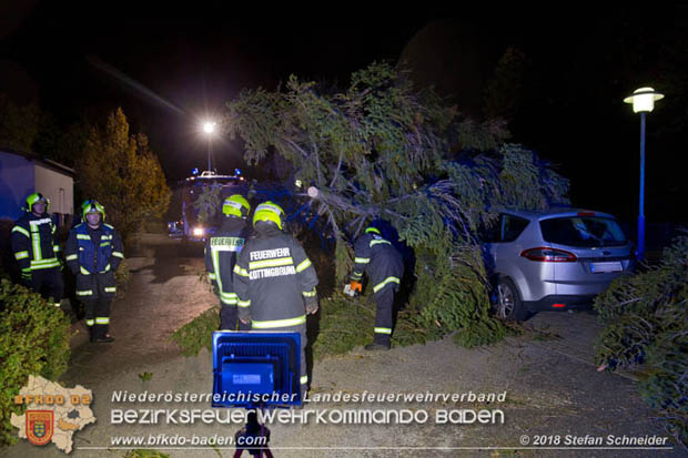 20181024 Sturmtief "Siglinde" ber Kottingbrunn  Foto:  Stefan Schneider