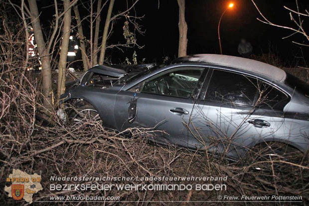 20181129 Verkehrsunfall in Pottenstein auf der LB18  Fotos:  Gerald Schwarz u. Markus Hackl FF Pottenstein