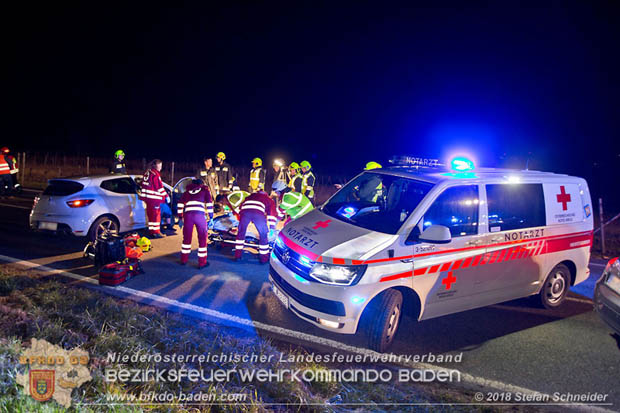 20181208 Seitlicher Frontalcrash zweier Pkw auf der Weinbergstrae bei Pfaffsttten  Foto:  Stefan Schneider