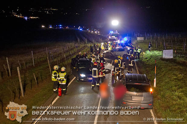 20181208 Seitlicher Frontalcrash zweier Pkw auf der Weinbergstrae bei Pfaffsttten  Foto:  Stefan Schneider