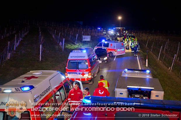 20181208 Seitlicher Frontalcrash zweier Pkw auf der Weinbergstrae bei Pfaffsttten  Foto:  Stefan Schneider