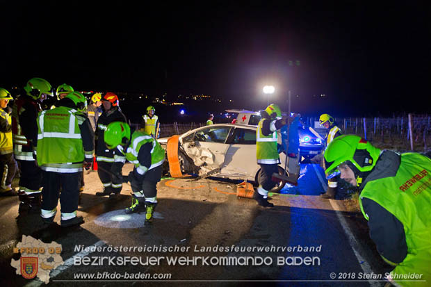 20181208 Seitlicher Frontalcrash zweier Pkw auf der Weinbergstrae bei Pfaffsttten  Foto:  Stefan Schneider