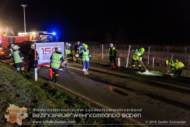 20181208 Seitlicher Frontalcrash zweier Pkw auf der Weinbergstrae bei Pfaffsttten  Foto:  Stefan Schneider