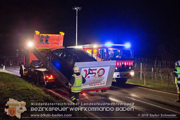 20181208 Seitlicher Frontalcrash zweier Pkw auf der Weinbergstrae bei Pfaffsttten  Foto:  Stefan Schneider