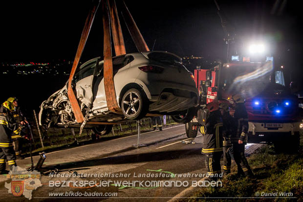 20181208 Seitlicher Frontalcrash zweier Pkw auf der Weinbergstrae bei Pfaffsttten  Foto:  Daniel Wirth