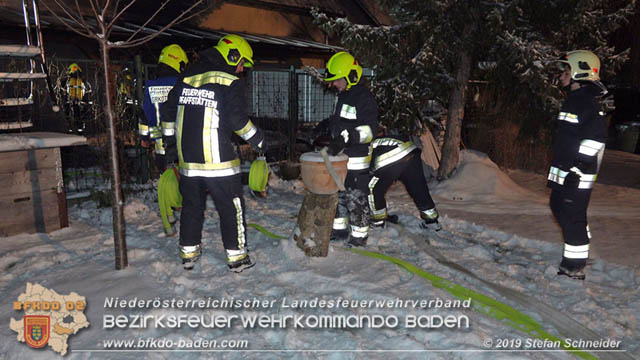 20190103 Brand in einer Tribuswinkler Reihenwohnhausanlage  Foto:  Stefan Schneider