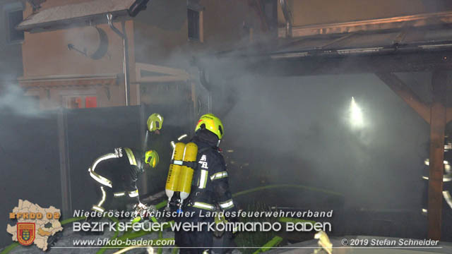 20190103 Brand in einer Tribuswinkler Reihenwohnhausanlage Foto: © Stefan Schneider 20190103 Brand in einer Tribuswinkler Reihenwohnhausanlage Foto: © Stefan Schneider