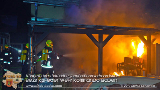 20190103 Brand in einer Tribuswinkler Reihenwohnhausanlage  Foto:  Stefan Schneider