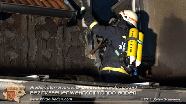 20190103 Brand in einer Tribuswinkler Reihenwohnhausanlage Foto: © Stefan Schneider 20190103 Brand in einer Tribuswinkler Reihenwohnhausanlage Foto: © Stefan Schneider