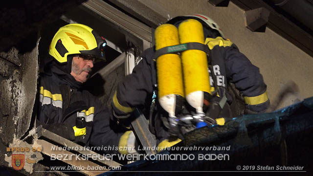 20190103 Brand in einer Tribuswinkler Reihenwohnhausanlage  Foto:  Stefan Schneider