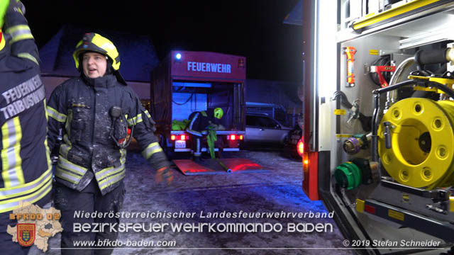 20190103 Brand in einer Tribuswinkler Reihenwohnhausanlage  Foto:  Stefan Schneider