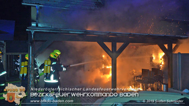 20190103 Brand in einer Tribuswinkler Reihenwohnhausanlage  Foto:  Stefan Schneider