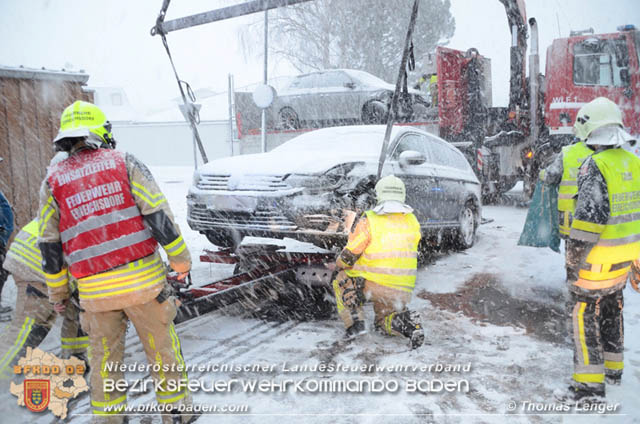 20190103 Verkehrsunfall bei dichtem Schneetreiben auf der L150 Foto: © Thomas Lenger 20190103 Verkehrsunfall bei dichtem Schneetreiben auf der L150 Foto: © Thomas Lenger
